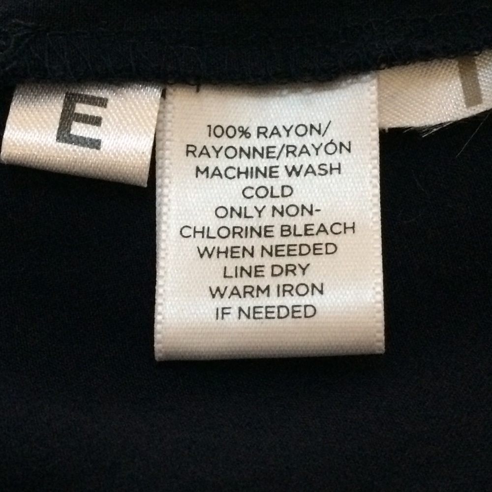 Ann Taylor LOFT Roll Tab Navy Tunic - Picture 7 of 7